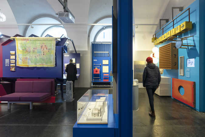 Die Schausammlung „Hot Questions – Cold Storage“ im Architekturzentrum Wien © Foto: Lisa Rastl
